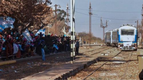 Regreso histórico, tras 30 años volvió el tren de pasajeros a San Luis